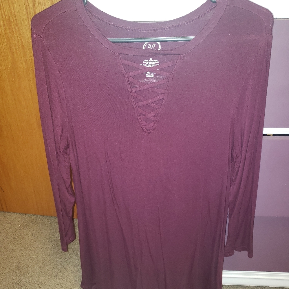 3/4 sleeve shirt